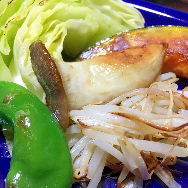 焼肉のお供☆ホットプレートで焼き野菜